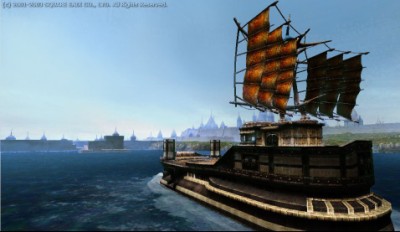Boat to a new city