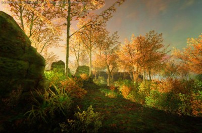 Beautiful new scenery