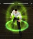 The shiny green aura of life