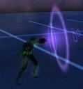 Remember to step into your throw.  Follow-through is important when you are tossing enemies off the screen.